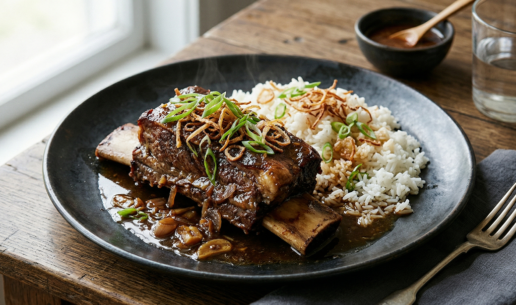 Miso-Braised Short Ribs: American Beef Meets Japanese Patience – Mattia ...
